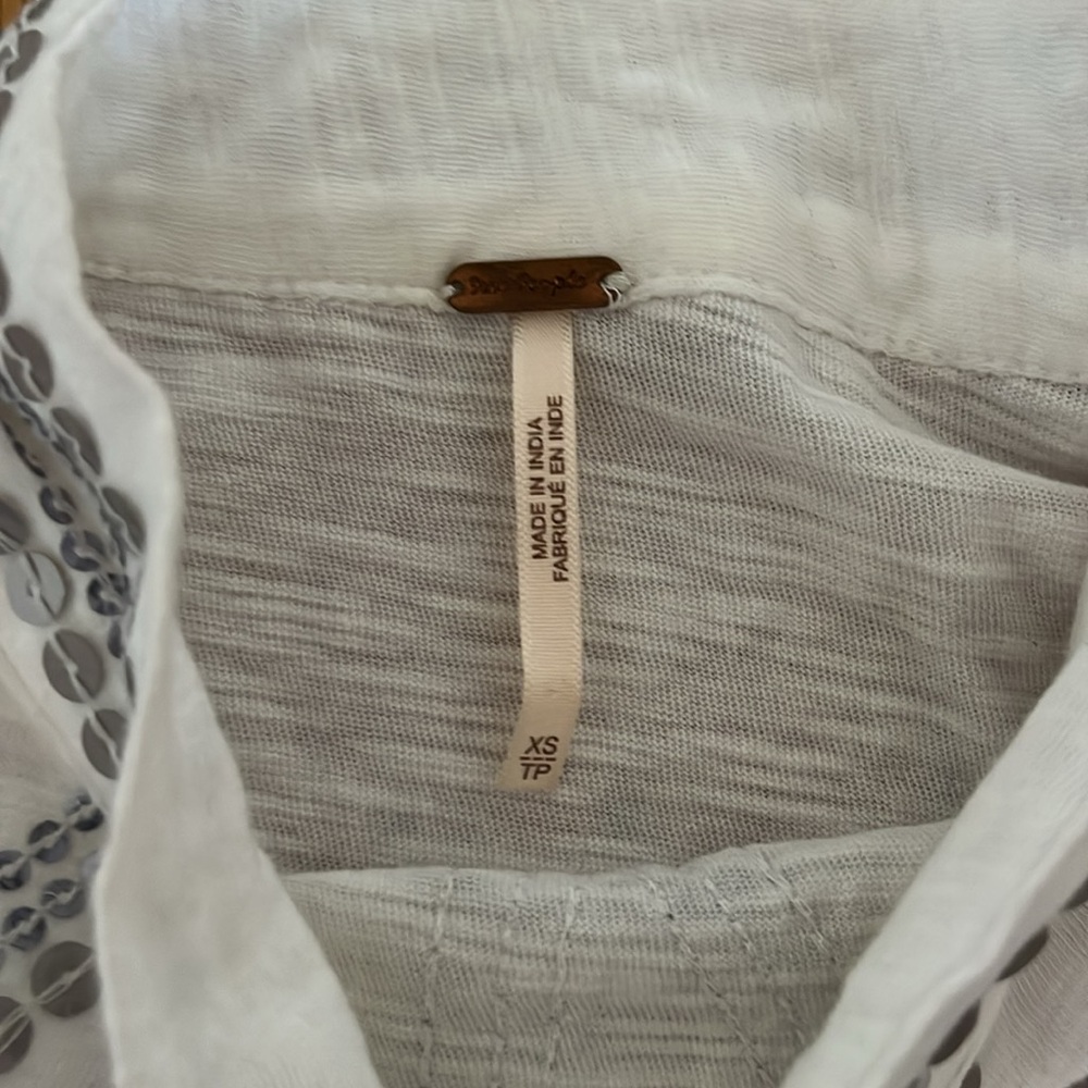 Free People high-neck beaded top - Picture 2 of 5